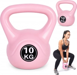 Kettlebell 10 kg rózsaszín ModernHome