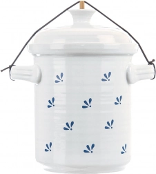 MODROBILA kerámia savanyító edény, 2,5 l