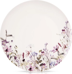 LOUKA 27 cm-es virágmintás lapos porcelántányér