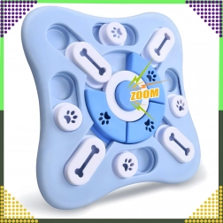 Interaktív szimatoló szőnyeg és lassító etetőtál kutyáknak – oktató játék