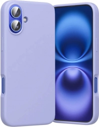 Vention szilikon tok iPhone 16 Plus készülékhez MagSafe funkcióval (lila)
