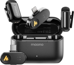 Maono WM622 PBC2 vezeték nélküli mikrofon iPhone/iPad-hez töltőtokkal