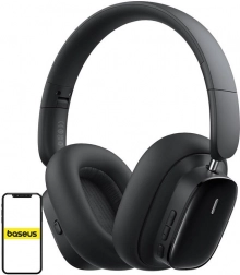 Vezeték nélküli ANC fejhallgató Baseus Bowie H1i fekete