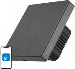 Sonoff M5 okos fali kapcsoló WiFi 3 csatornás