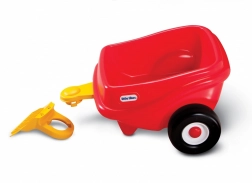 COZY COUPE utánfutó piros