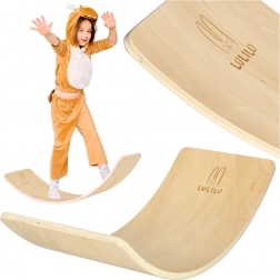 Lulilo fa egyensúlyozó deszka gyerekeknek és felnőtteknek
