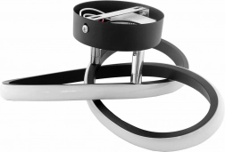 Modern LED mennyezeti lámpa fekete