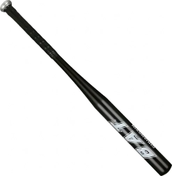 Alumínium baseballütő 25" (64 cm) – könnyű, fekete edzőütő