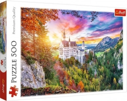 500 darabos puzzle – kilátás a neuschwansteini kastélyra, Németország TREFL