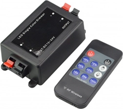 Vezeték nélküli LED fényerőszabályzó 12V távirányítóval