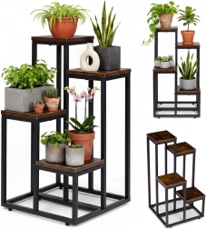 loft virágtartó állvány 4 polccal modernhome