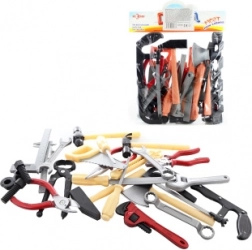 Gyerek szerszámos tasak – műanyag szerszámkészlet kis barkácsolóknak