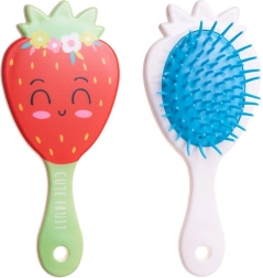 Gyermek antisztatikus hajkefe - zöld