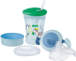 NUK Learn to Drink Set tanulópohár fiúk számára 230 ml