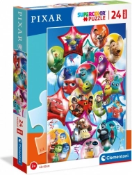 CLEMENTONI Pixar party MAXI padlópuzzle 24 darabos