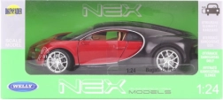 Bugatti Chiron modell 1:24 fém és műanyag