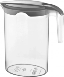 Műanyag kancsó fedéllel 1,75 l