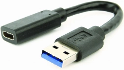 Adapter USB 3.1 A férfi USB C női 10 cm