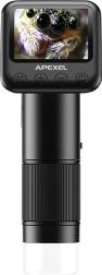 APEXEL digitális mikroszkóp LCD kijelzővel