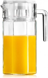 Üveg kancsó fedéllel 1,5 l