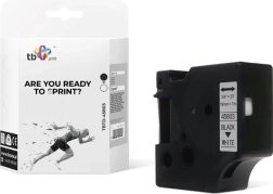 DYMO szalag D1 fekete nyomtatás fehéren, 19 mm x 7 m