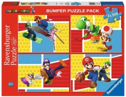 Puzzle 4×100 darabos Super Mario