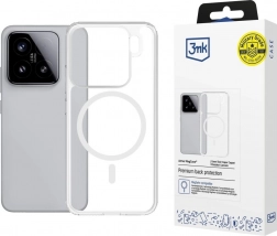 Átlátszó Armor MagCase mágneses tok Xiaomi 15 Pro-hoz MagSafe támogatással