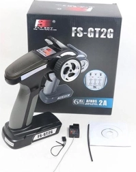 FlySky GT2G adó és FS-A3 vevő készlet, 3 csatornás AFHDS