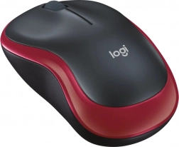 Logitech vezeték nélküli egér M185 piros