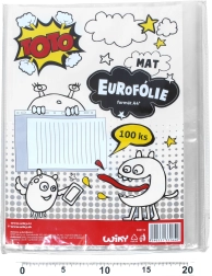 Átlátszó függőmappa U formátum A4 matt