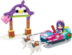 Qman Cherry alaszkai kutyaszán építőkészlet