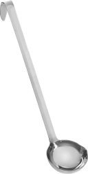 Acél merőkanál 45 ml, 26 cm