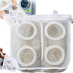 hálós mosózsák gyerekcipőkhöz, cipzárral