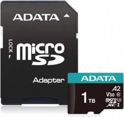 MicroSD PremierPro 1TB memóriakártya adapterrel