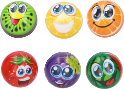 Labda gyümölcsmotívummal