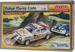 Monti System MS 23 Rallye Monte Carlo építőkészlet dobozban 22x15x7 cm