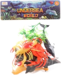 Tengeri állatkák készlete tasakban