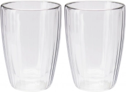 Kétszintű falú termo poharak kávéhoz és teához 350 ml, 2 db