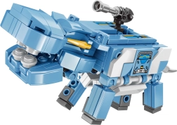 Qman Crystal Hippo – robotikus víziló építőkészlet