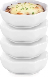 Porcelán snacktálkák 7,5 cm, 50 ml, 4 db