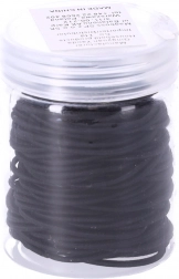 Hajgumikészlet - fekete