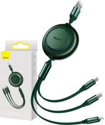 Baseus 3 az 1-ben kábel Micro USB / USB-C / Lightning
