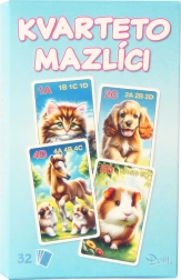 Kvartett kártyajáték – Házi kedvencek