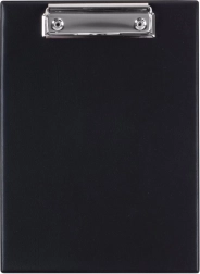A5 Classic fekete műanyag mappapár