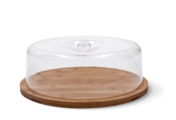 Kerek tálca fedővel 28 × 9,5 cm – 1 db