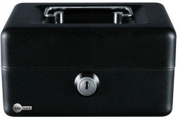 Yale persely tálcával és összecsukható fogantyúval