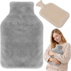 Gumimelegítő plüss huzattal, 1,8 l RUHHY