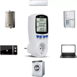 Digitális wattmérő – konnektoros fogyasztásmérő