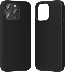 Szilikon tok iPhone 15 Pro-hoz MagSafe támogatással a Ventiontől (fekete)