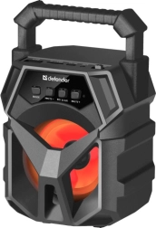 bluetooth hangszóró defender g98 5 w fm‑mel, usb, microsd, aux és led világítással